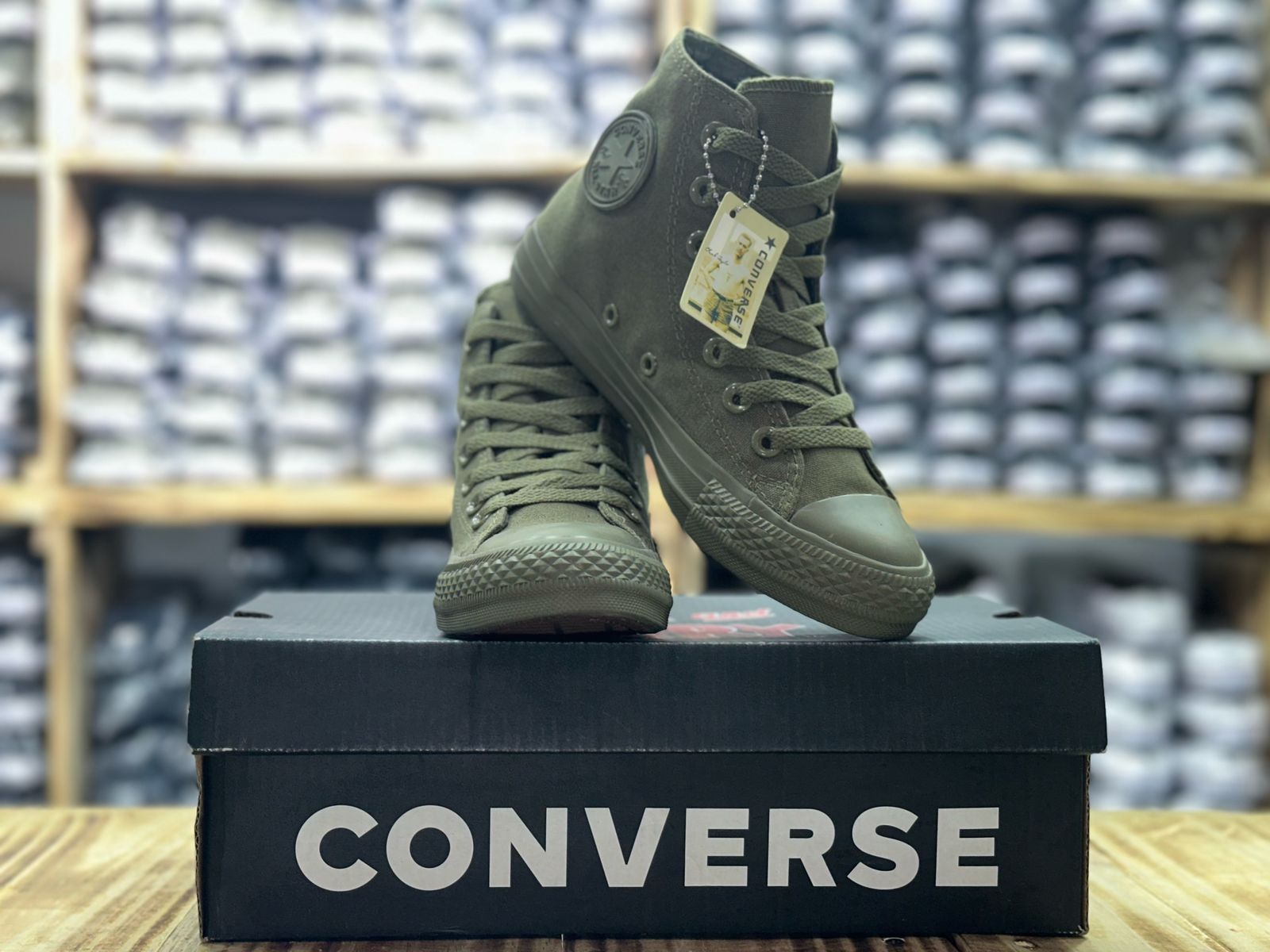 Converse Bota Verde Militar